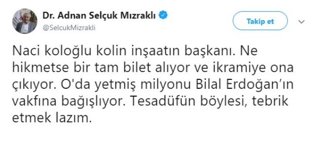 70 Milyon Liralık İkramiye Kolin İnşaata Çıktı İddiaları Hakkında Milli Piyango Açıkladı