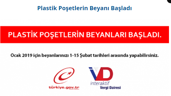 Plastik Poşetlerin Beyanları Başladı! Market Poşeti Beyannamesi Tarihleri