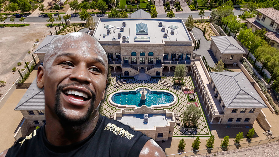 Floyd Mayweather 10 Milyon Dolarlık Malikanesi İle Dudak Uçuklatıyor!