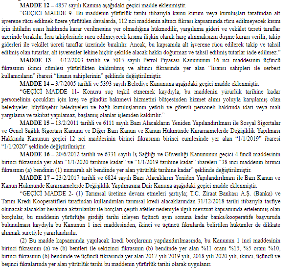 7166 Sosyal Hizmetler Kanunu ile Bazı Kanunlarda Değişiklik Yapılmasına Dair Kanun Resmi Gazete İle Yasalaştı!