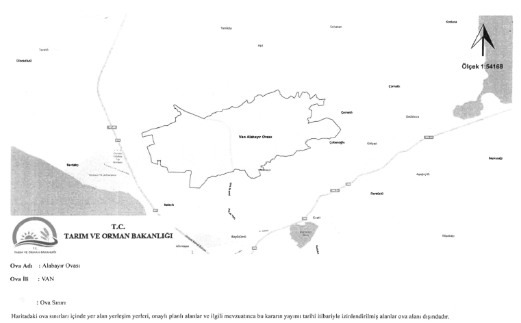 Malatya ve Van'da Büyük Ova Koruma Alanı İlanları Resmi Gazete Duyurusu