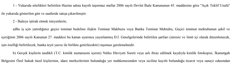 Milli Emlak İstanbul Arsa İhaleleri İçin Yeni Duyuru Yayımladı!