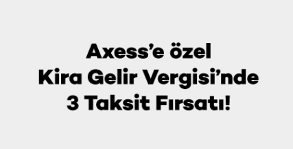 Kira Gelir Vergisi Taksitli Ödeme 2019 Kredi Kartı Taksit Kampanyaları