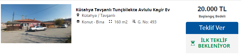 Emlak Katılım Bankası'ndan Satılık Daire, Dükkan, Arsa ve Fındıklıklar!