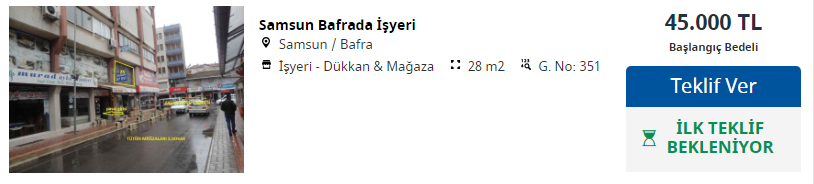 Emlak Katılım Bankası'ndan Satılık Daire, Dükkan, Arsa ve Fındıklıklar!