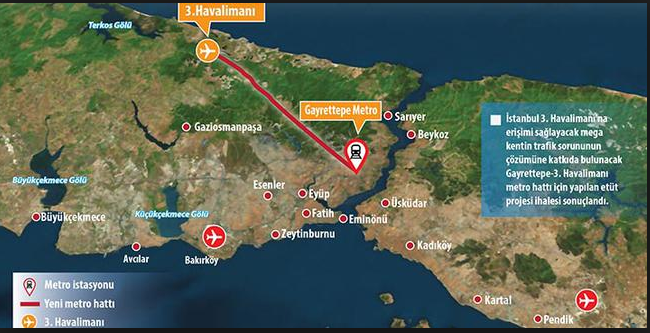 Gayrettepe İstanbul  Havalimanı Metro Hattı Ne Zaman Açılacak?