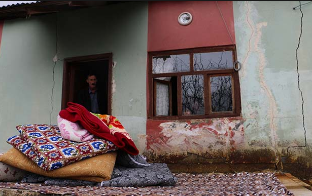 Hakkari Çukurca'da Heyelan Meydana Geldi!