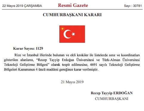 Rize ve İstanbul'da Acele Kamulaştırma Kararı Resmi Gazete İle Yayımlandı