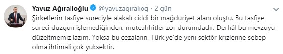 Geciken Tasfiye Kararnamesi Nedeni İle Teminatları Yanan Müteahhitler Meclis Gündemine Taşındı!