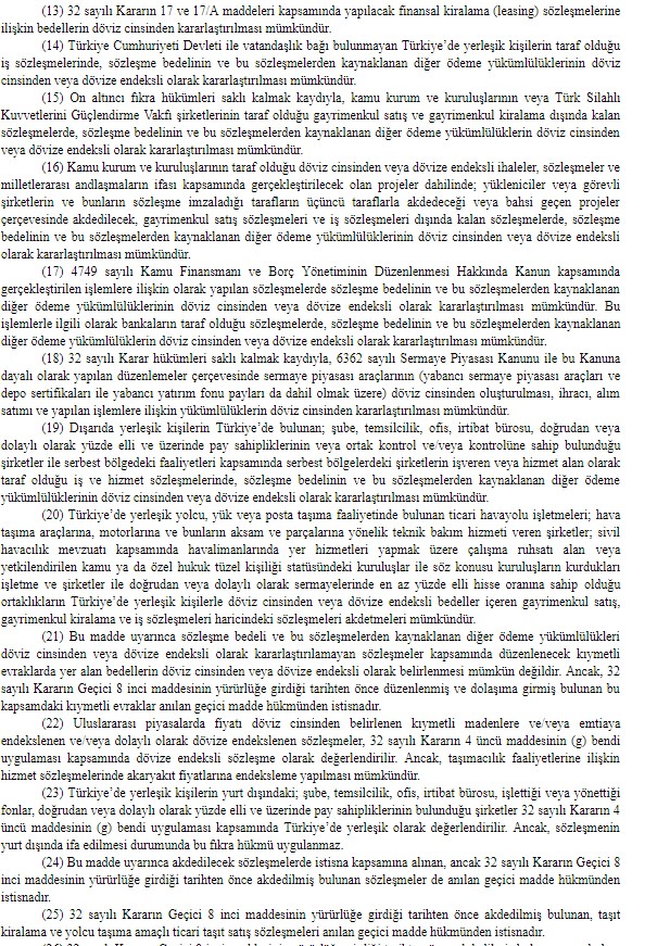 32 Sayılı Kanun ve Kira Artış Oranları 2019