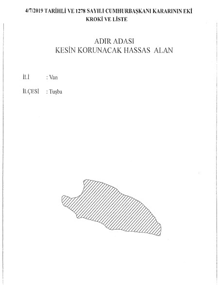 Adana, Bitlis, Hakkari, Mersin ve Van'da Bazı Alanlar Kesin Korunacak Hassas Alan İlan Edildi!