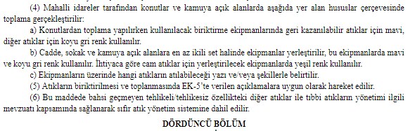 Sıfır Atık Yönetmeliği Yayımlandı! Paralı Poşetten Sonra Sıfır Atık Belge Zorunluluğu Geliyor