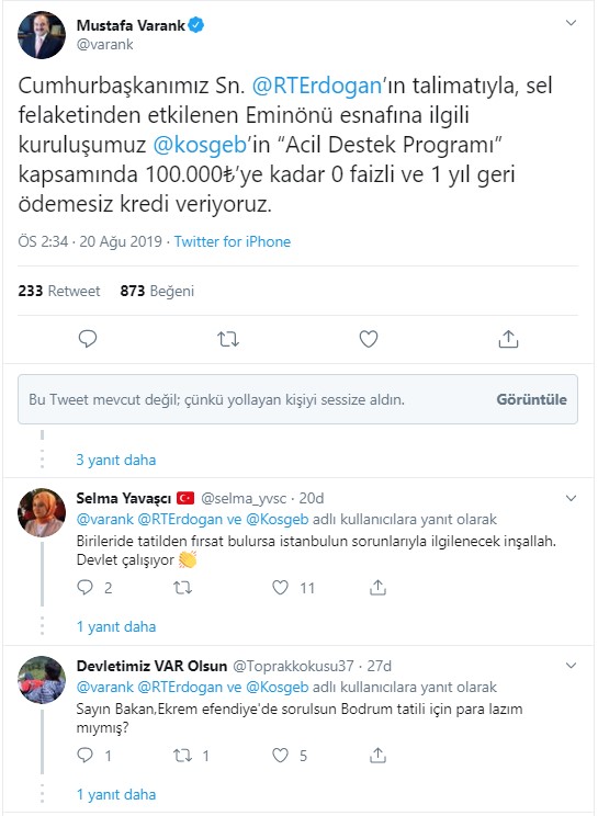 Esnafı sevindirecek haber! 0 faizle 100 bin TL 1 yıl geri ödemesiz kredi desteği!