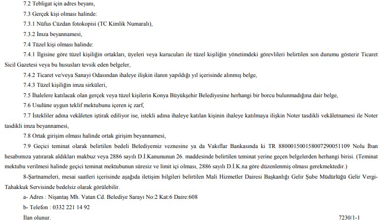 Konya Büyükşehir Belediyesi Dudak Uçuklatan Gayrimenkul Satış İhalesi Düzenleyecek!