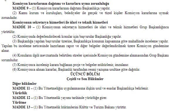 Kapadokya Alan Başkanlığı Hakkında Beklenen Yönetmelik Yayımlandı! İşte Komisyon Görev ve Üye Ücretleri