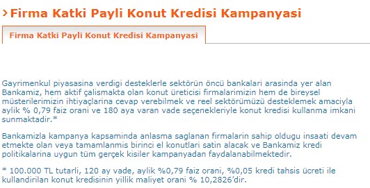 Ziraat Bankası, Halkbank ve Vakıfbank 0.79 Anlaşmalı Konut Projeleri Listesi