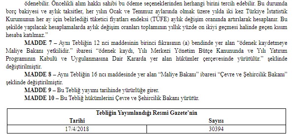 Son Dakika! Lojman Satışı İçin Milli Emlak Genel Tebliği Değiştirildi!