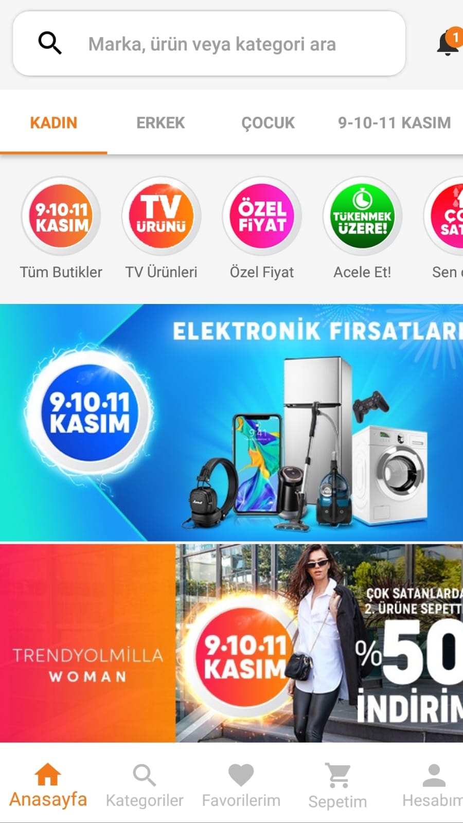 Trendyol 9 10 11 Kasım İndirimleri Nedeni İle Uygulama Çöktü! Trendyol Neden Girilmiyor, Hata Veriyor?