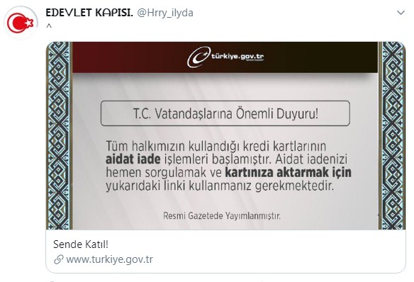 Kredi Kartı Aidatı İade Tuzağı! Bir Tık İle e-Devlet Üzerinden Banka Hesabı Boşaltılıyor