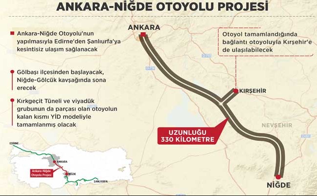 Ankara Niğde Otoyolu Çalışmaları Ne Durumda, Ne Zaman Açılacak?