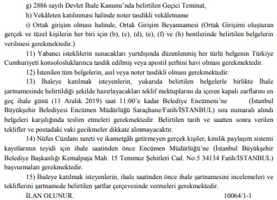 İstanbul Büyükşehir Belediyesi 283 Milyon Liralık Dev Arsa Satış İhalesi Düzenliyor!