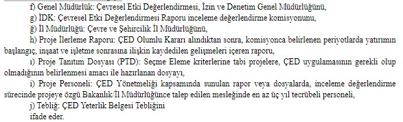 Çevresel Etki Değerlendirmesi Yeterlik Belgesi Tebliği Resmi Gazete İle Yayımlandı!