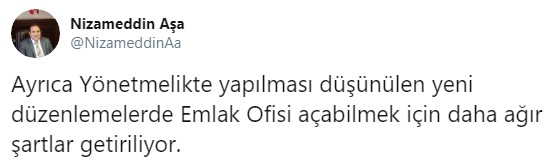 Taşınmaz Ticareti Yetki Belgesi Süresi Son Tarih Uzatıldı! Emlak Ofisi Açmak Zorlaştırılacak