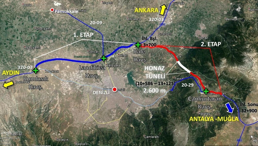 Honaz Tüneli Projesinde Son Durum Ne, Yüklenici Firma Projeyi Ne Zaman Tamamlayacak?