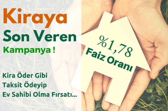 Şeker Finans'tan 30 Yıl Vadeli 360 Ay Vadeli Kiraya Son Konut Kredisi Kampanyası İle Ev Sahibi Olun!