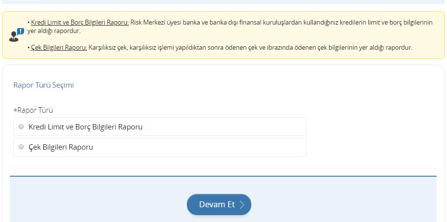 E Devlet Üzerinden Ücretsiz Kredi Notu Sorgulama 2020 (TC İle Findeks Rİsk Raporu Sorgulama)