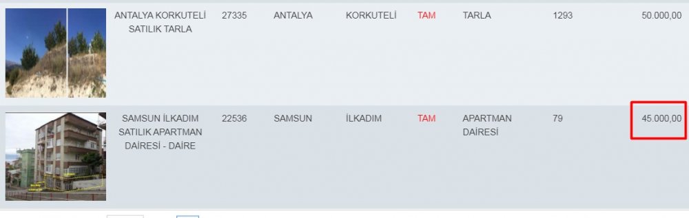 Halkbank Ev, İşyeri, Arsa ve Tarla Satışı: 0.79 Faiz Oranı Kredi ve 45 Bin TL'den Başlayan Fiyatlarla İhale İlanları