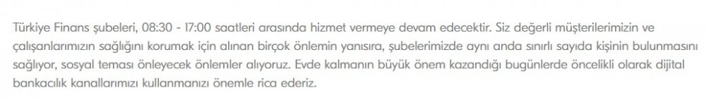 Corana Virüsü Salgını Sonrasında Tüm Bankaların Çalışma Saatleri! İşte Banka Banka Yeni Şube Açılış ve Kapanma Saati Listesi