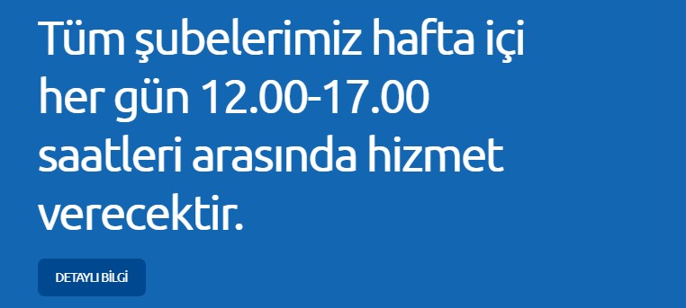 Corana Virüsü Salgını Sonrasında Tüm Bankaların Çalışma Saatleri! İşte Banka Banka Yeni Şube Açılış ve Kapanma Saati Listesi