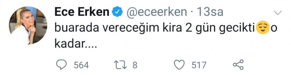 3 Evim Var Diyen Ece Erken Ev Sahibi İle Yazışmasını Paylaştı, Olay Oldu: Villada Otururum Daha İyi!