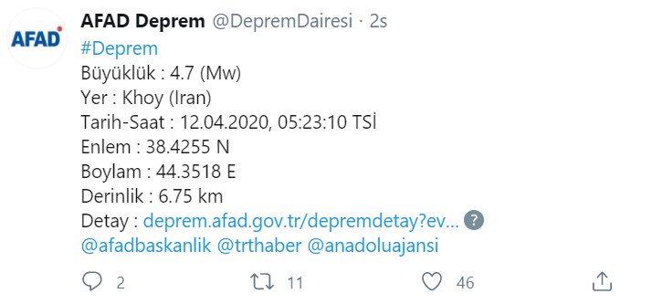 Son Dakika Deprem Haberi: Bartın Amasra ve Van Şiddetli Depremlerle Sarsıldı!