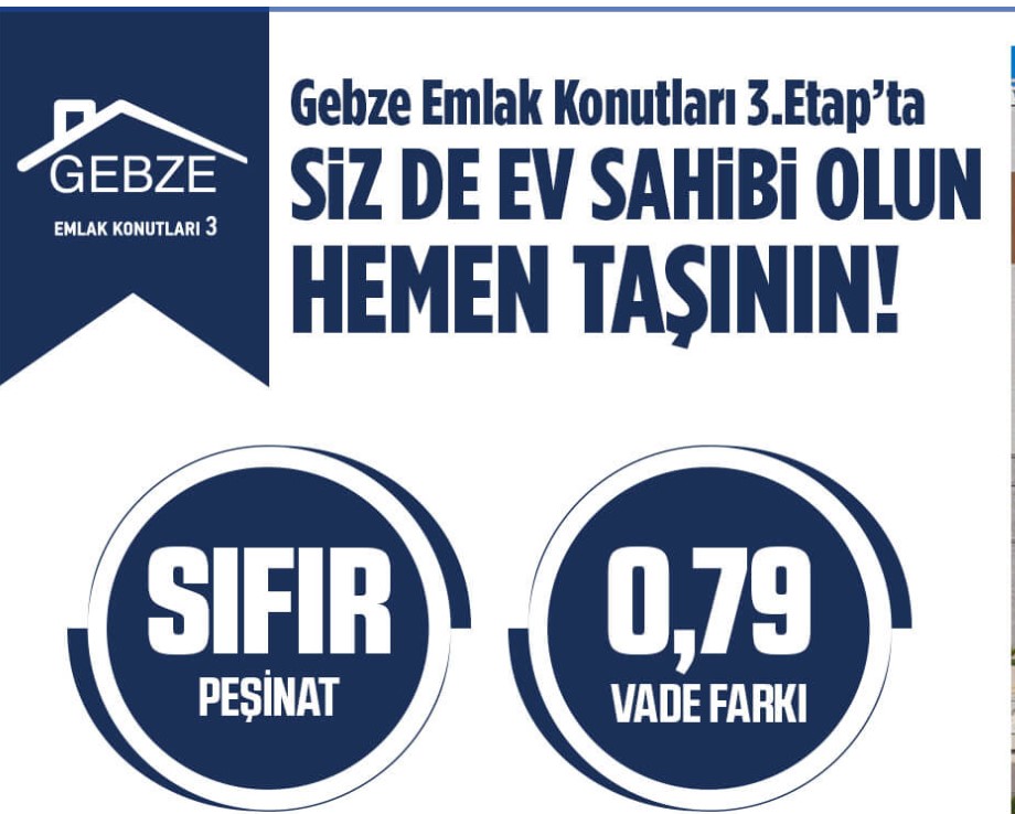 Emlak Konut GYO Peşinatsız Taksitle Ev Sahibi Yapacak! Nisan 2020 Kampanyaları İle Sıfır Peşinatla Satılan Konut Projeleri