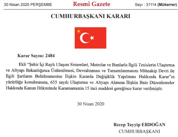 Başakşehir Kayaşehir Metro Hattı, Ulaştırma ve Altyapı Bakanlığı Tarafından Yapılacak!