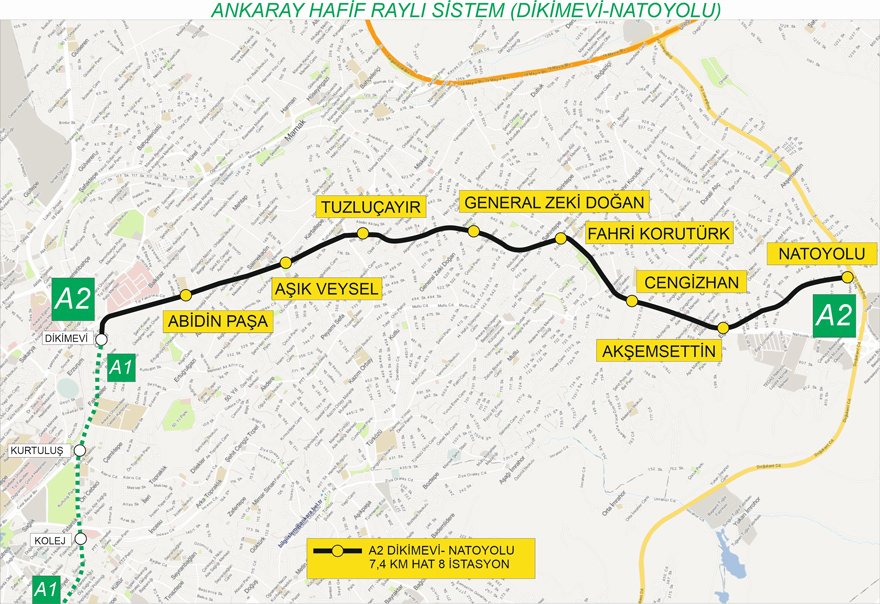 Ankaralılara Yeni Metro Müjdesi! Dikimevi-Natoyolu Çalışmalar Başlıyor