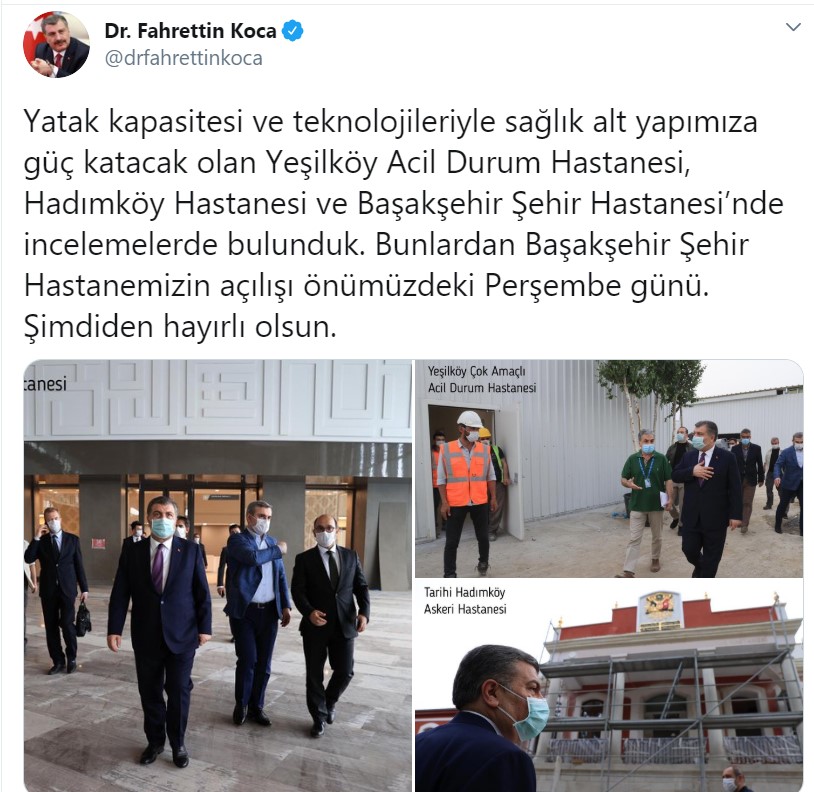 Sağlık Bakanı Koca Açıkladı: Başakşehir Şehir Hastanesi Ne Zaman Açılacak?