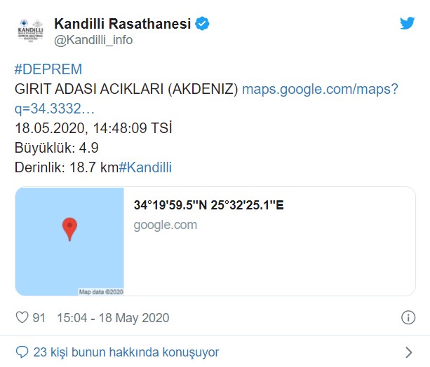 Son Dakika Deprem Haberi: Datça, Dalaman ve Marmaris Şiddetli Depremle Sarsıldı!