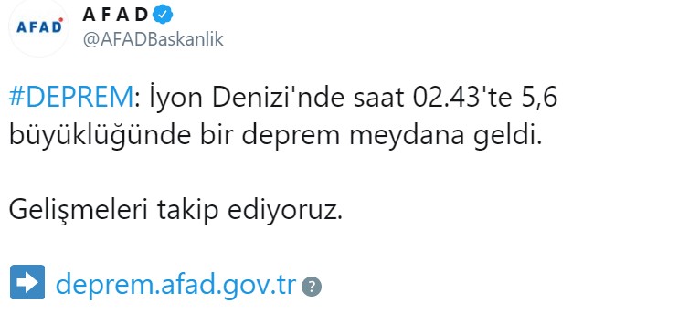 AFAD Son Dakika Deprem Haberi: Denizli'de Şiddetli Depremle Sarsıldı!