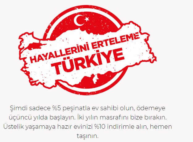 Ev Sahibi Olmak İsteyenler Dikkat! Tarihi Konut Seferberliği Başladı, 2 Yıl Ödemesiz Yüzde 5  Peşinatla Satılan Konut Projeleri Listesi