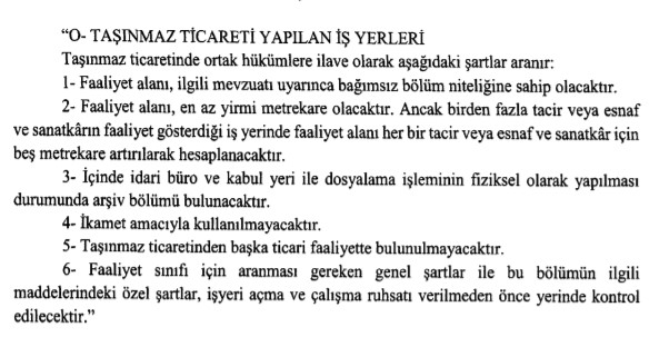 Emlakçılar, Gayrimenkul Satış Danışmanları Dikkat! İşyeri Açma ve Çalışma Ruhsatlarına İlişkin Yönetmelik Değişti