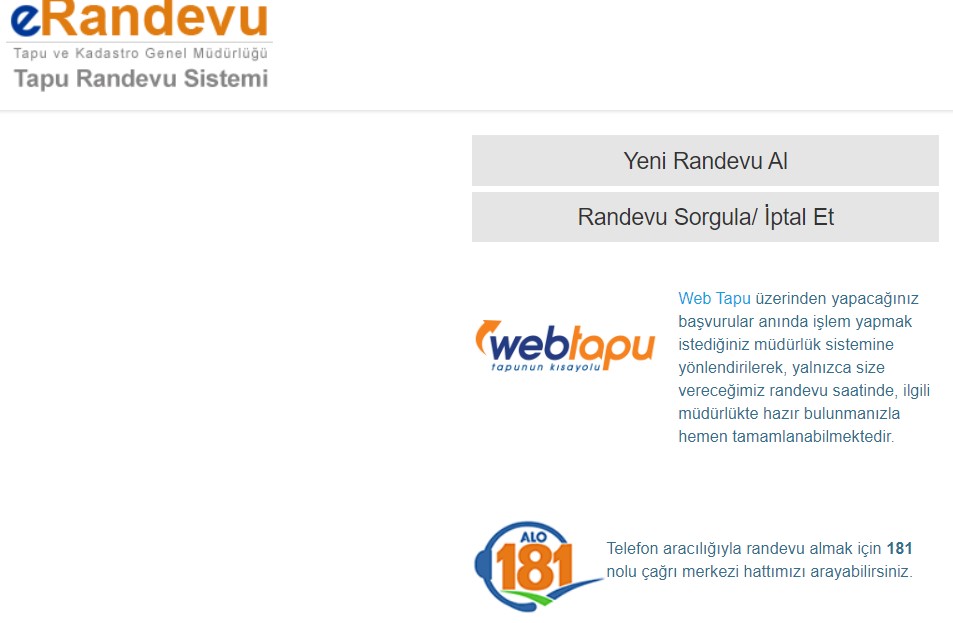 Ev Alacaklar, Evini Satacaklar Dikkat! Tapu Randevusu Alma İşlemi Nasıl Yapılır, Web-Tapu Randevu ve Telefon Numarası