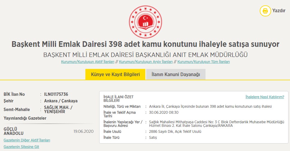 100.000 TL'den Başlayan İhale Fiyatlarıyla 398 Kamu Konutu Satışa Çıkarıldı! Fiyat Listesi