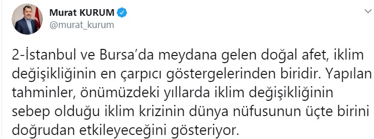 Çevre ve Şehircilik Bakanlığı Her İl İçin Yerel İklim Değişikliği Eylem Planları Hazırlayacak!