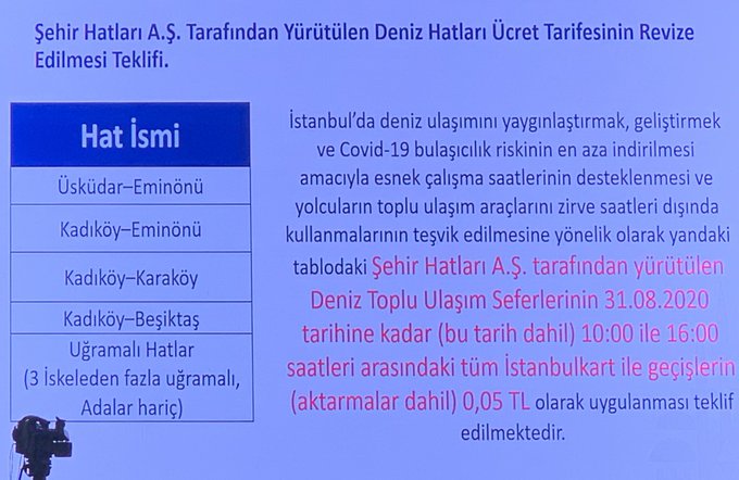 İstanbul'da Deniz Ulaşımında Yeni Tarife! Şehir Hatları Vapur Ücretlerine Büyük İndirim Yapıldı!