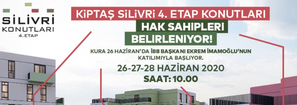 KİPTAŞ Silivri 4. Etap Kura Çekilişi Sonuçları 2+1 ve 3+1 İsim Listesi