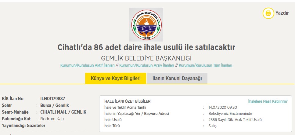 Belediye Başkanlığı'ndan 94 Bin TL'den Başlayan Fiyatlarla 86 Daire Satışı