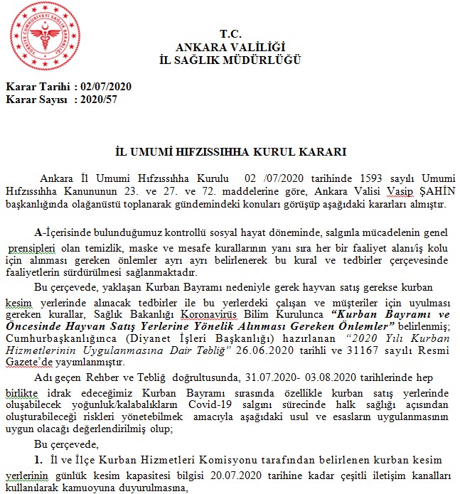 Ankara Valiliği Son Dakika Açıklaması: 15 Gün Boyunca Tüm Şehir İçin Yeni Yasak ve Kısıtlama Kararı Açıklandı!